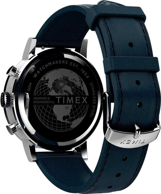 Timex Timex Midtown Chronograph TW2V36800,  сша мужские часы на браслете кожаный боковой вид