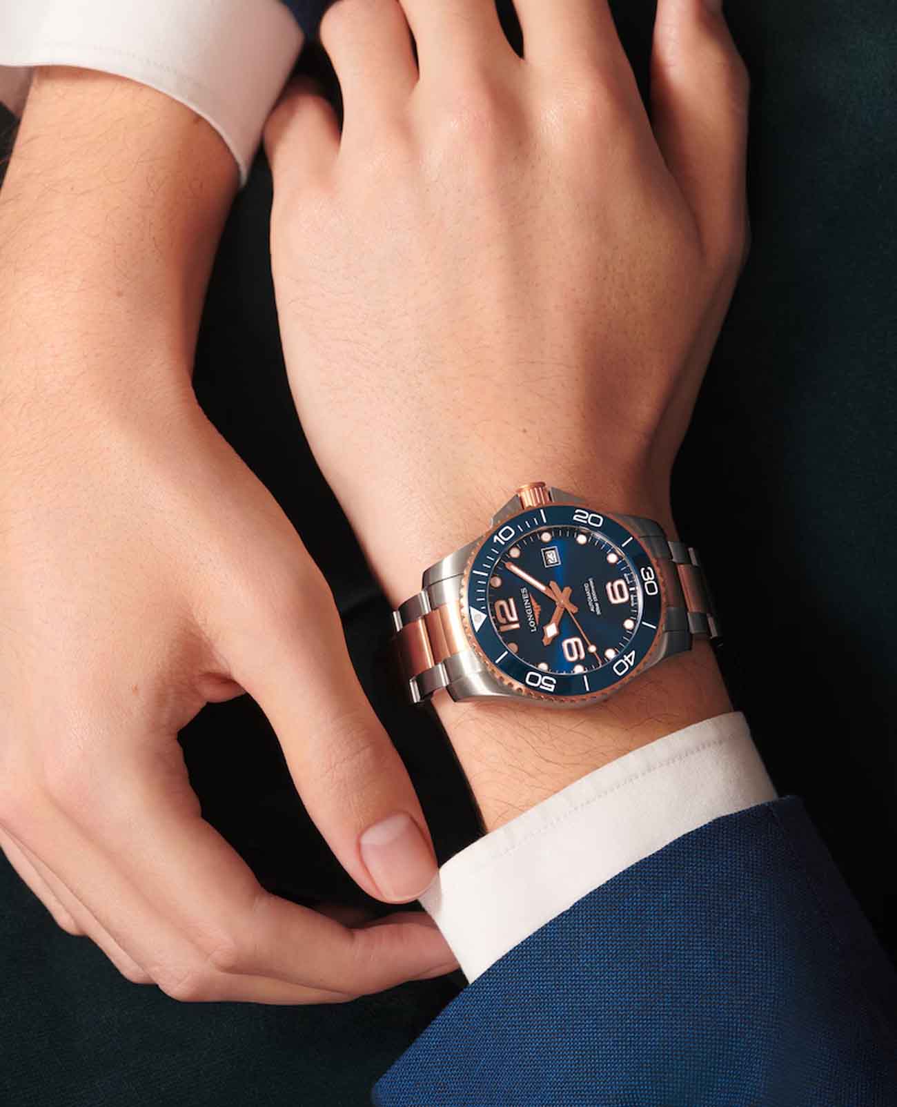 Оригинальные часы Longines Longines HydroConquest L3.782.3.98.7 в фирменной упаковке от производителя