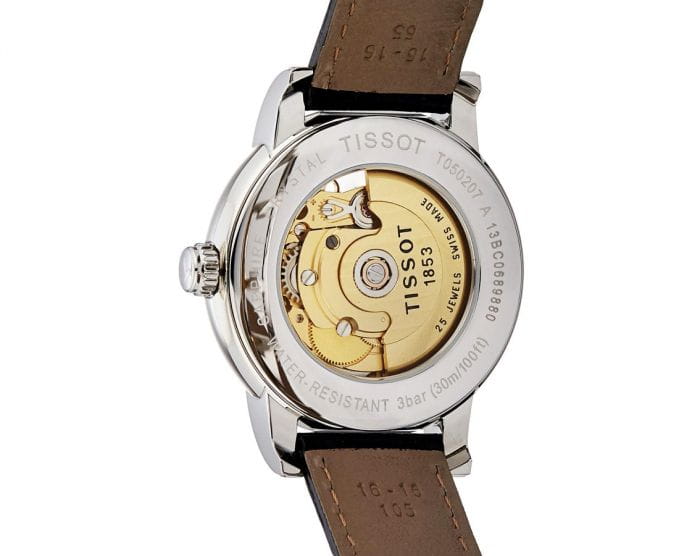 Оригинальные часы Tissot Tissot Lady Heart Automatic T050.207.16.033.00 механические калибр механизма eta 2824-2 общий вид