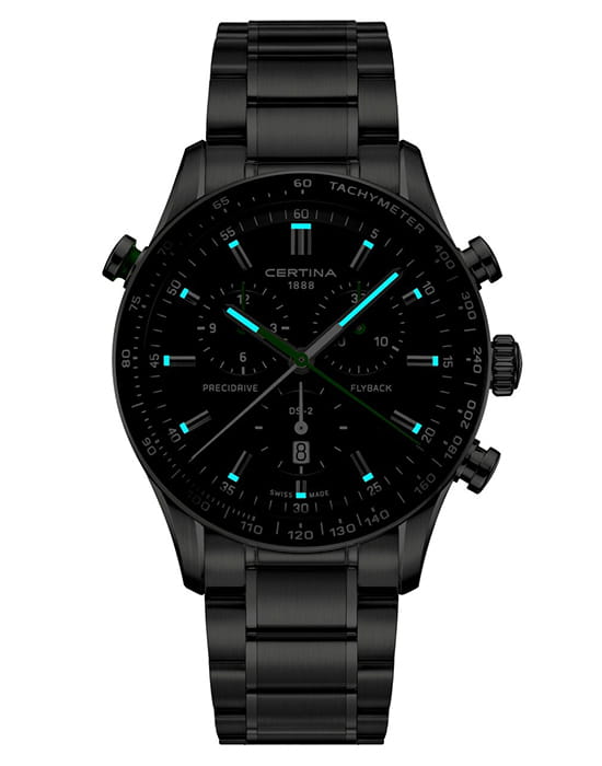 Certina Certina DS-2 Chronograph Flyback C024.618.11.051.02 DS 2, наручные мужские часы фото под углом