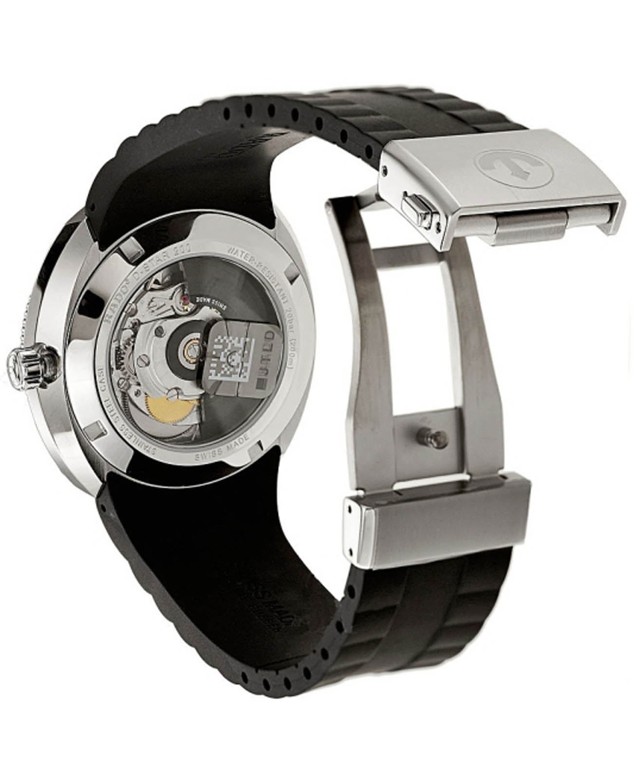 Rado Rado D-Star R15959159,  швейцария мужские часы на браслете каучук боковой вид