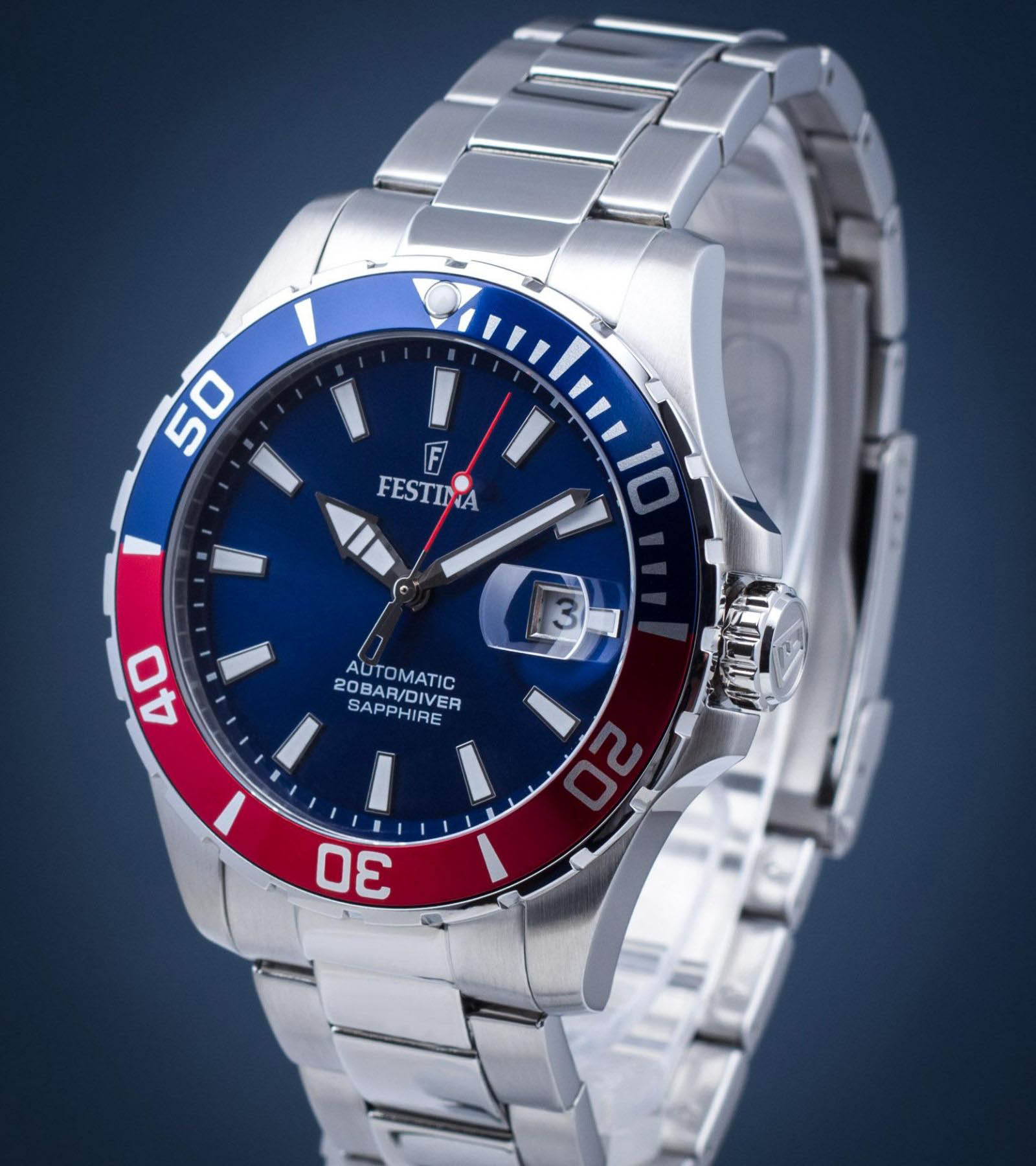 Festina Festina Automatic F20531/5  - задняя крышка металл сталь корпуса, испания часы