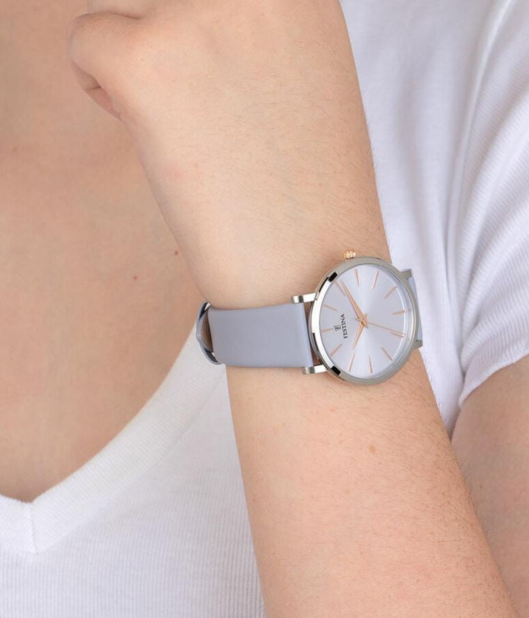 Festina Festina Boyfriend F20371/3 женские часы голубой циферблат на запястье