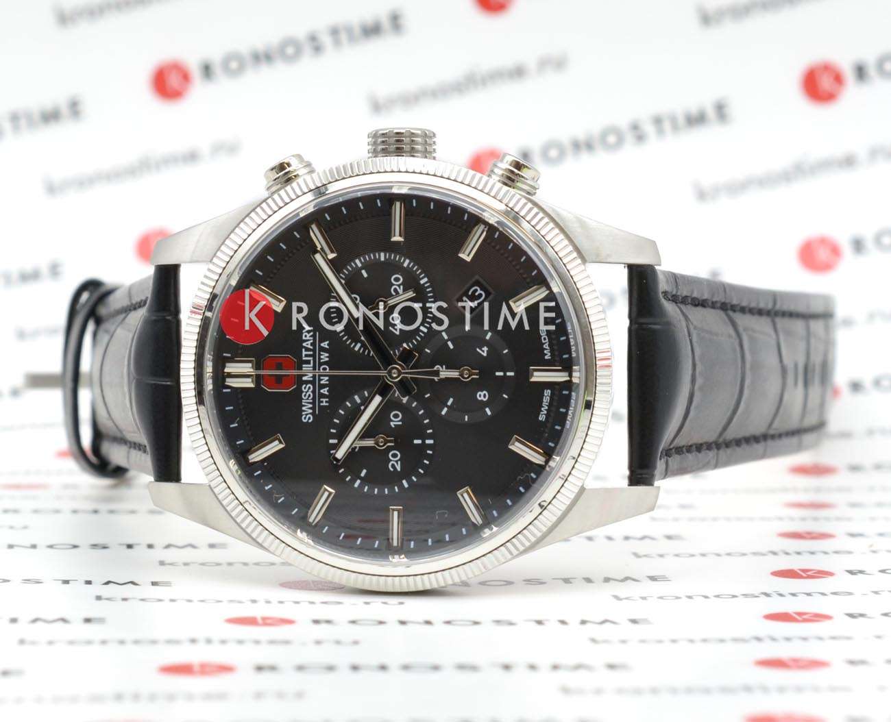 Swiss Military Hanowa Swiss Military Hanowa SMWGC0003101 , наручные мужские часы фото под углом