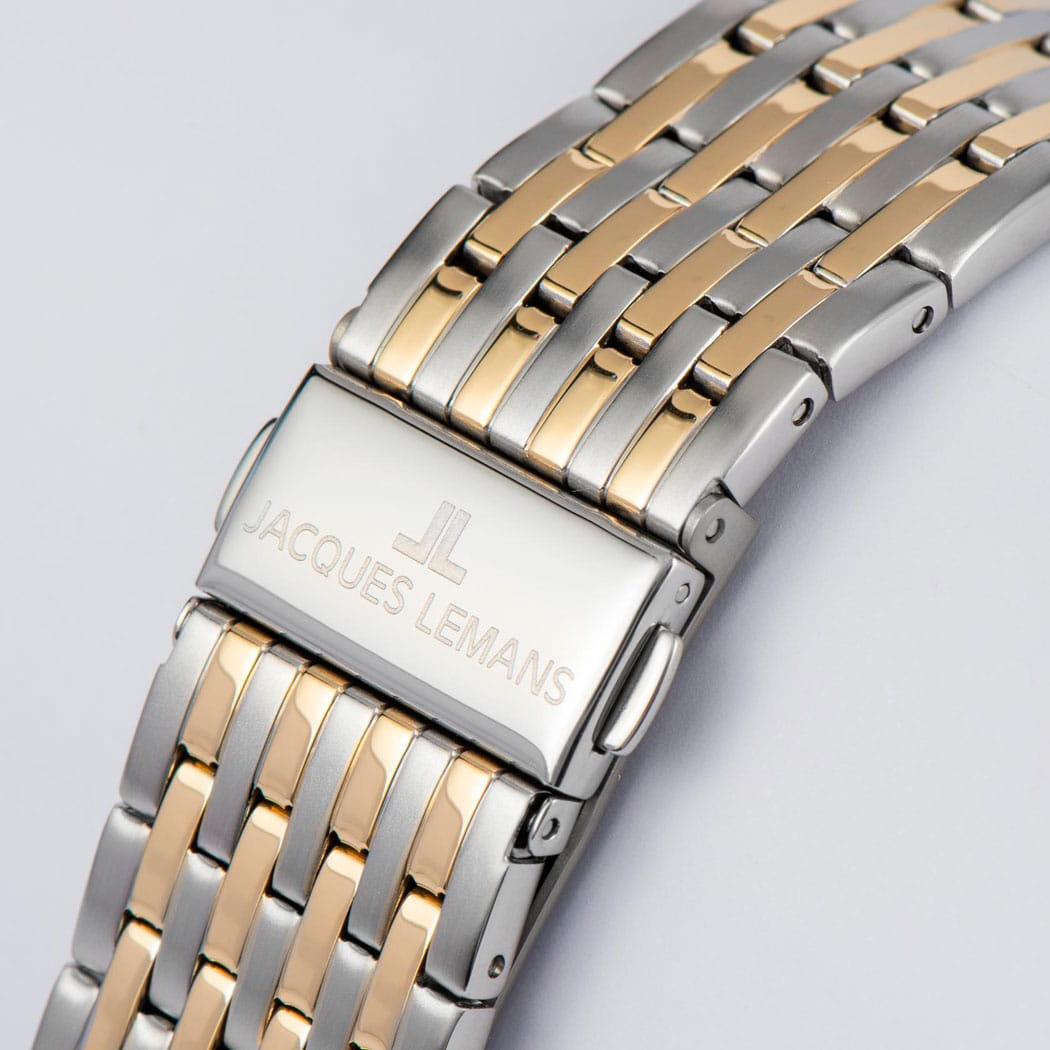 Jacques Lemans Jacques Lemans London 1-2163J мужские часы белый циферблат на запястье