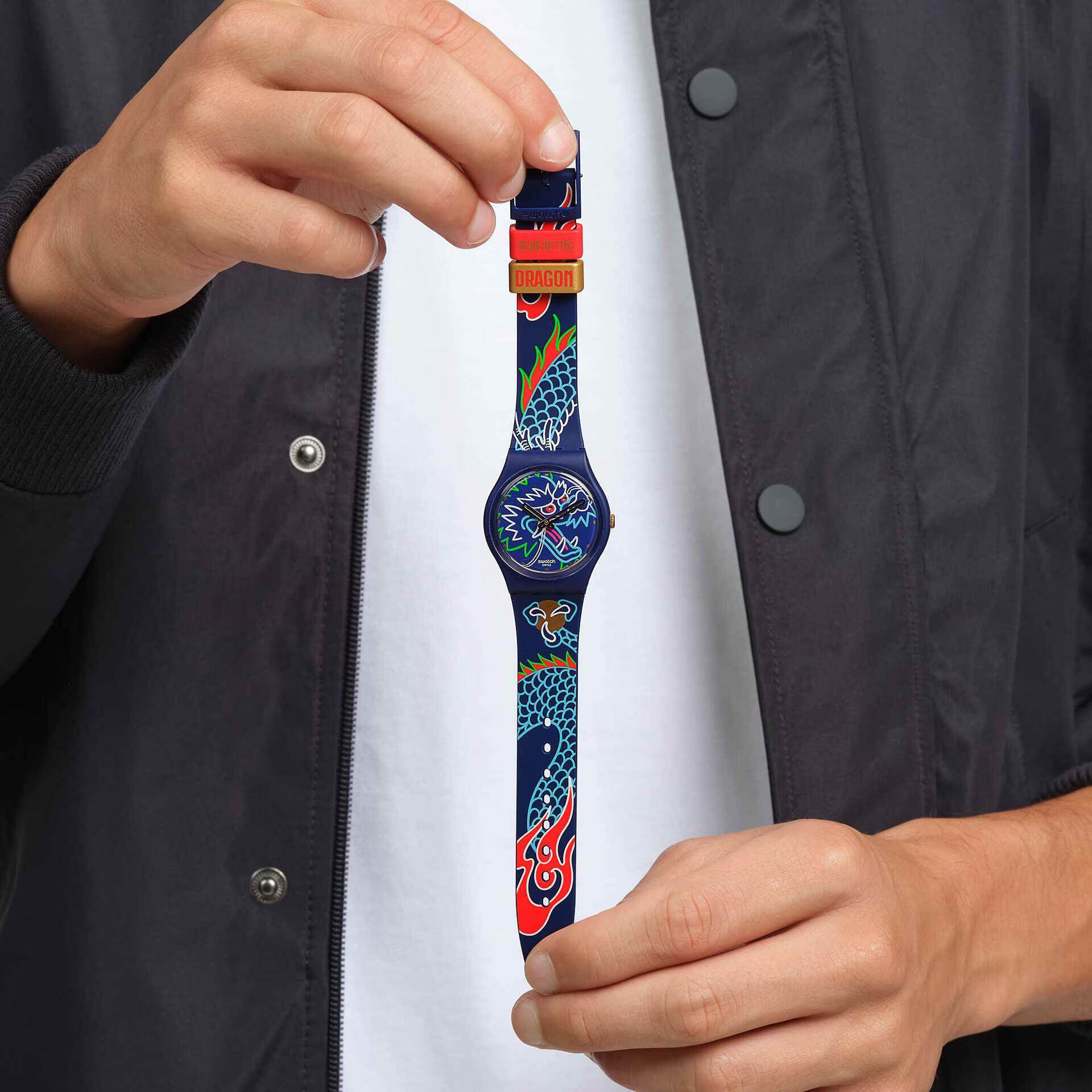 Оригинальные часы Swatch Swatch Gent Biosourced Standart SO28Z125 кварцевые калибр механизма  общий вид