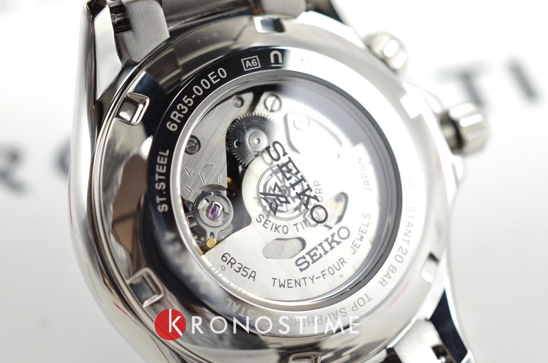 Seiko Seiko Prospex SPB117J1  - задняя крышка металл сталь корпуса, япония часы