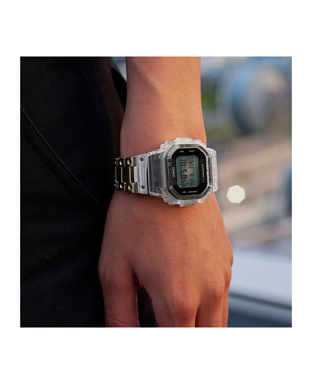 Casio Casio G-Shock DWE-5640RX-7 лимитированной серии, наручные мужские часы фото под углом