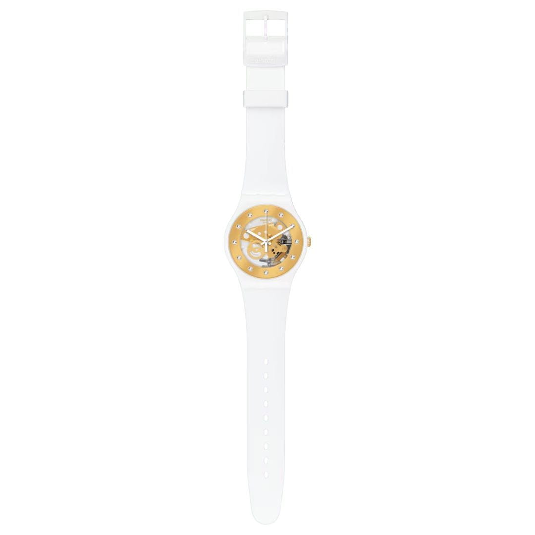 Swatch Swatch New Gent Biosourced Lacquered SO29W105, gent швейцария женские часы на браслете силикон боковой вид