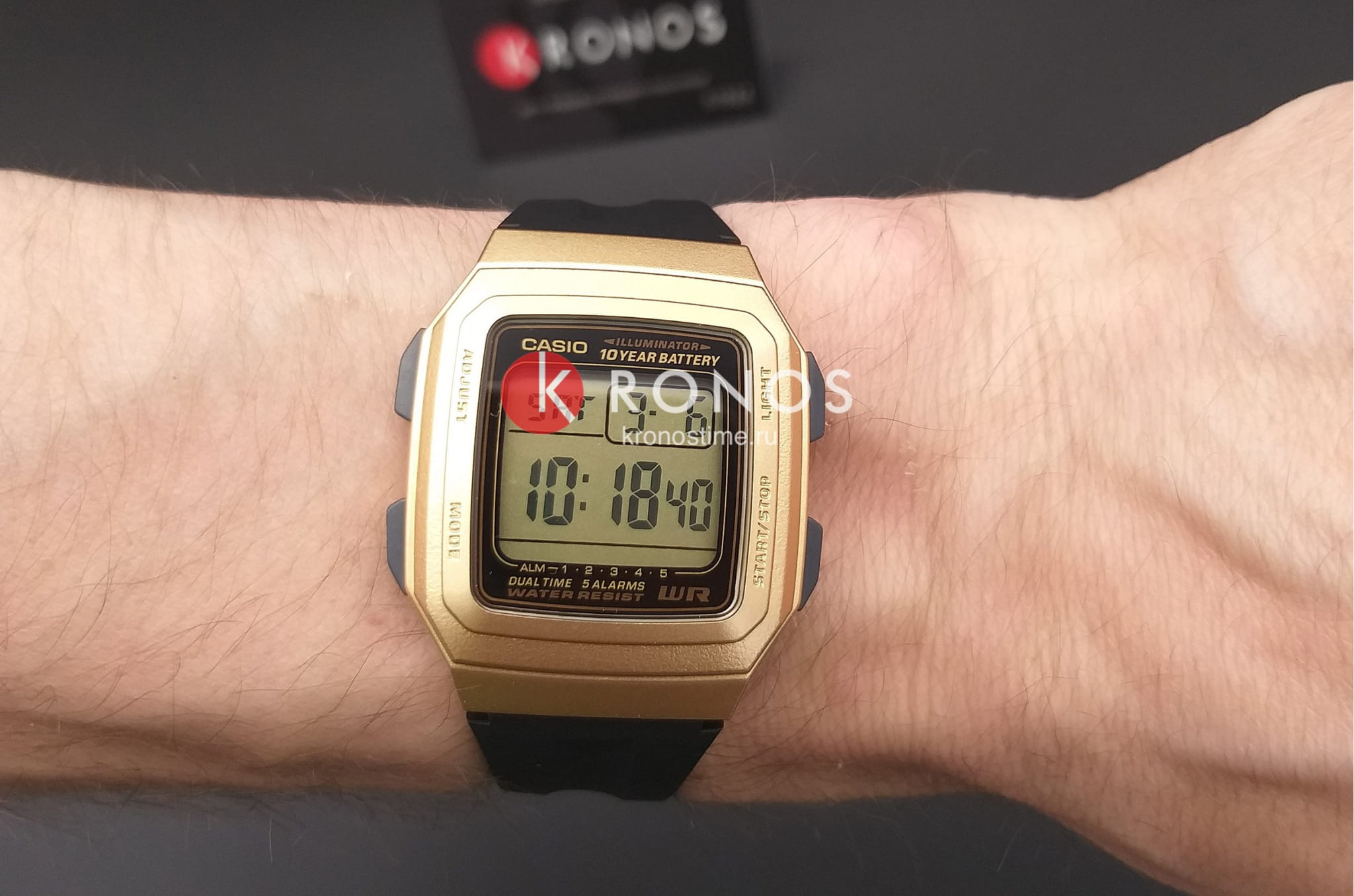 Casio Casio Collection F-201WAM-9A кварцевые женские часы часы крупный план серый циферблата