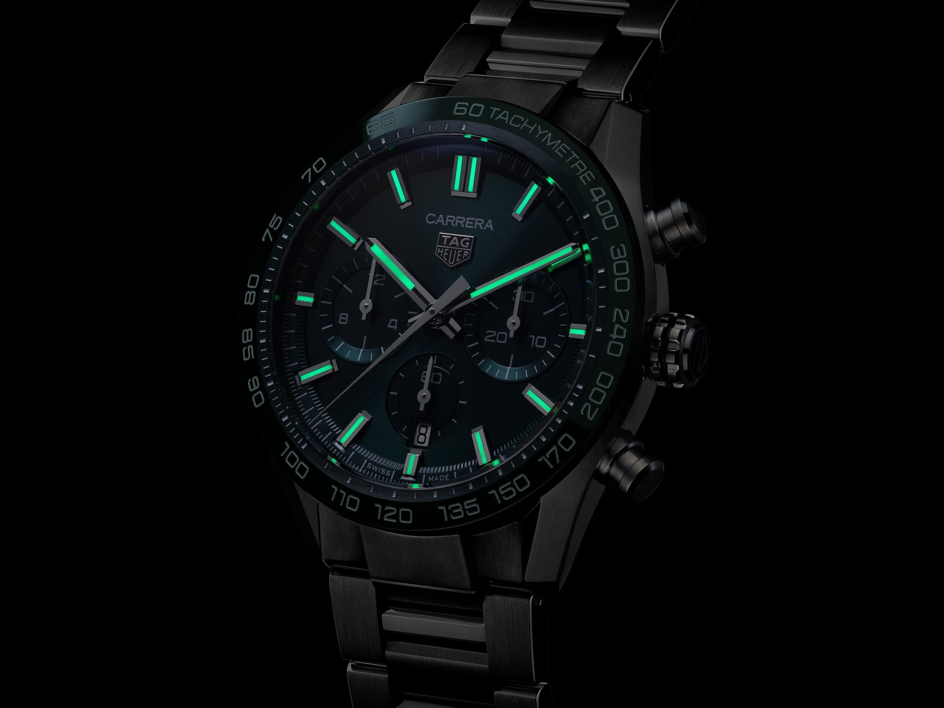 Оригинальные часы TAG Heuer TAG Heuer Carrera CBN2A1N.BA0643 механические калибр механизма calibre heuer 02 общий вид