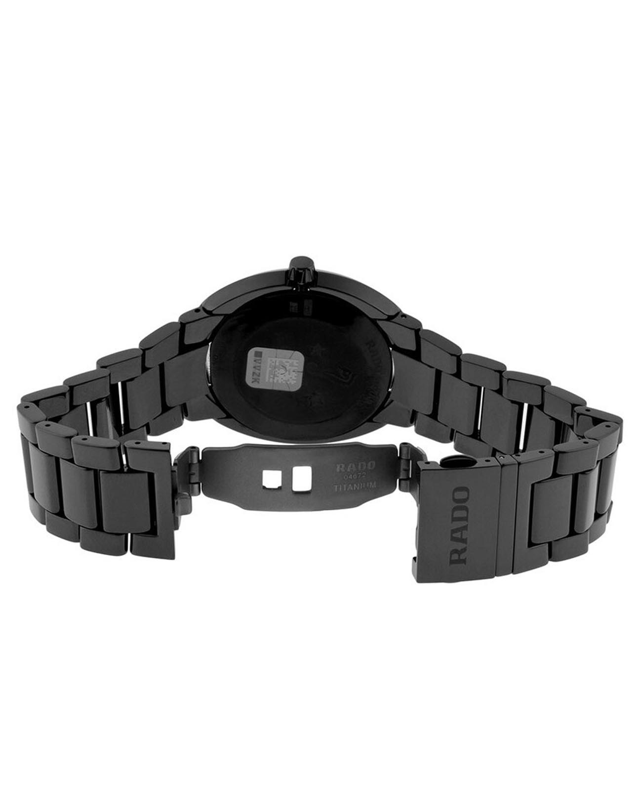 Rado Rado D-Star R15610162 механические мужские часы часы крупный план черный циферблата