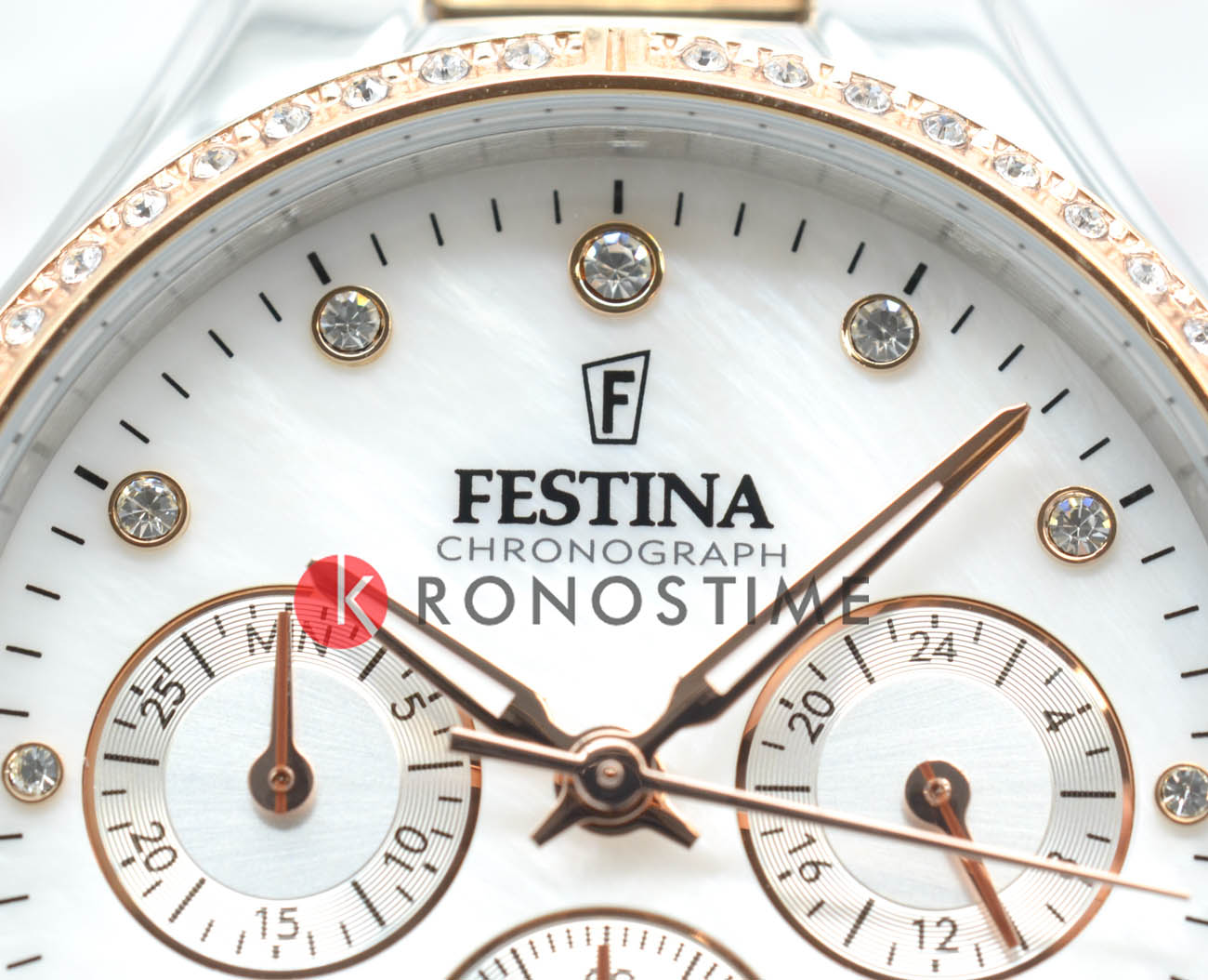 Festina Festina Boyfriend F20403/1,  испания женские часы на браслете нержавеющая сталь 316l боковой вид