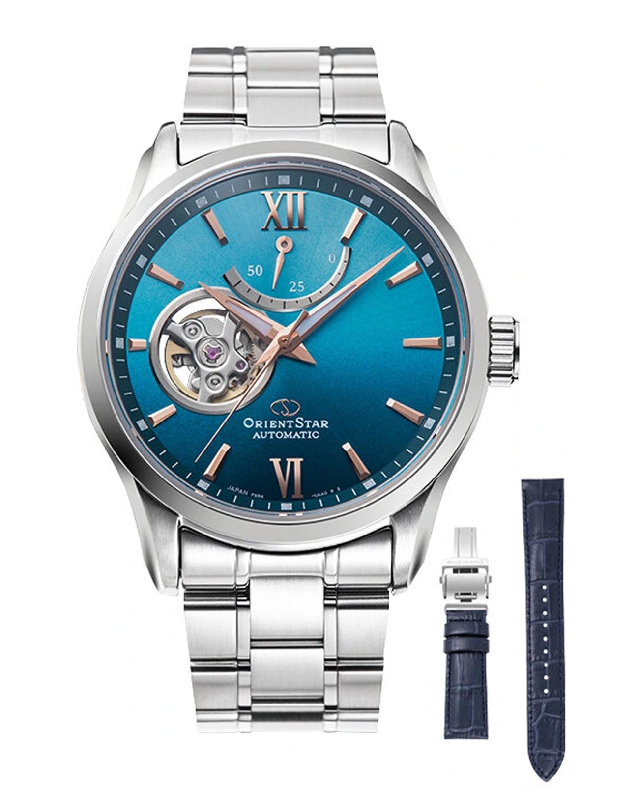 Orient Orient Star RE-AT0017L (RK-AT0017L), star япония мужские часы на браслете нержавеющая сталь боковой вид