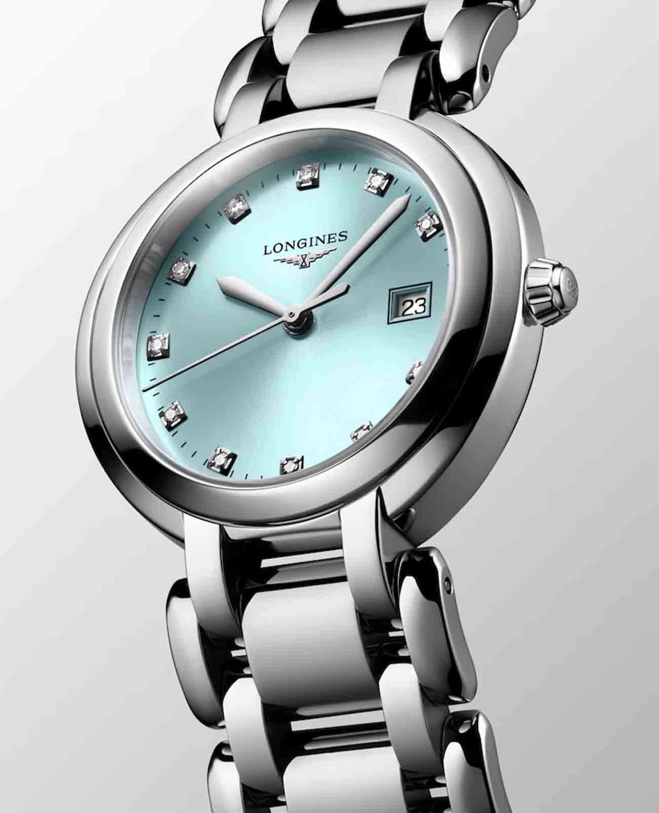 Longines Longines PrimaLuna L8.122.4.90.6 швейцария наручные женские часы заводная головка с логотипом Longines