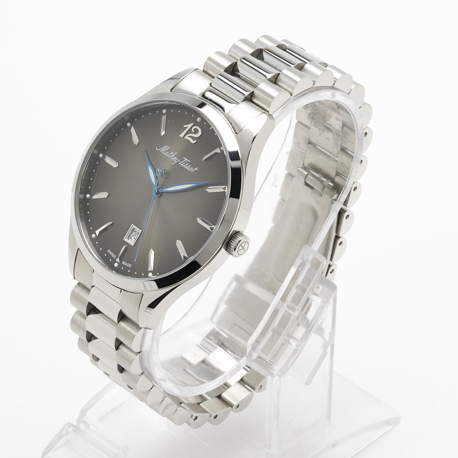 Mathey-Tissot Mathey-Tissot Urban H411MAN мужские часы коричневый циферблат на запястье