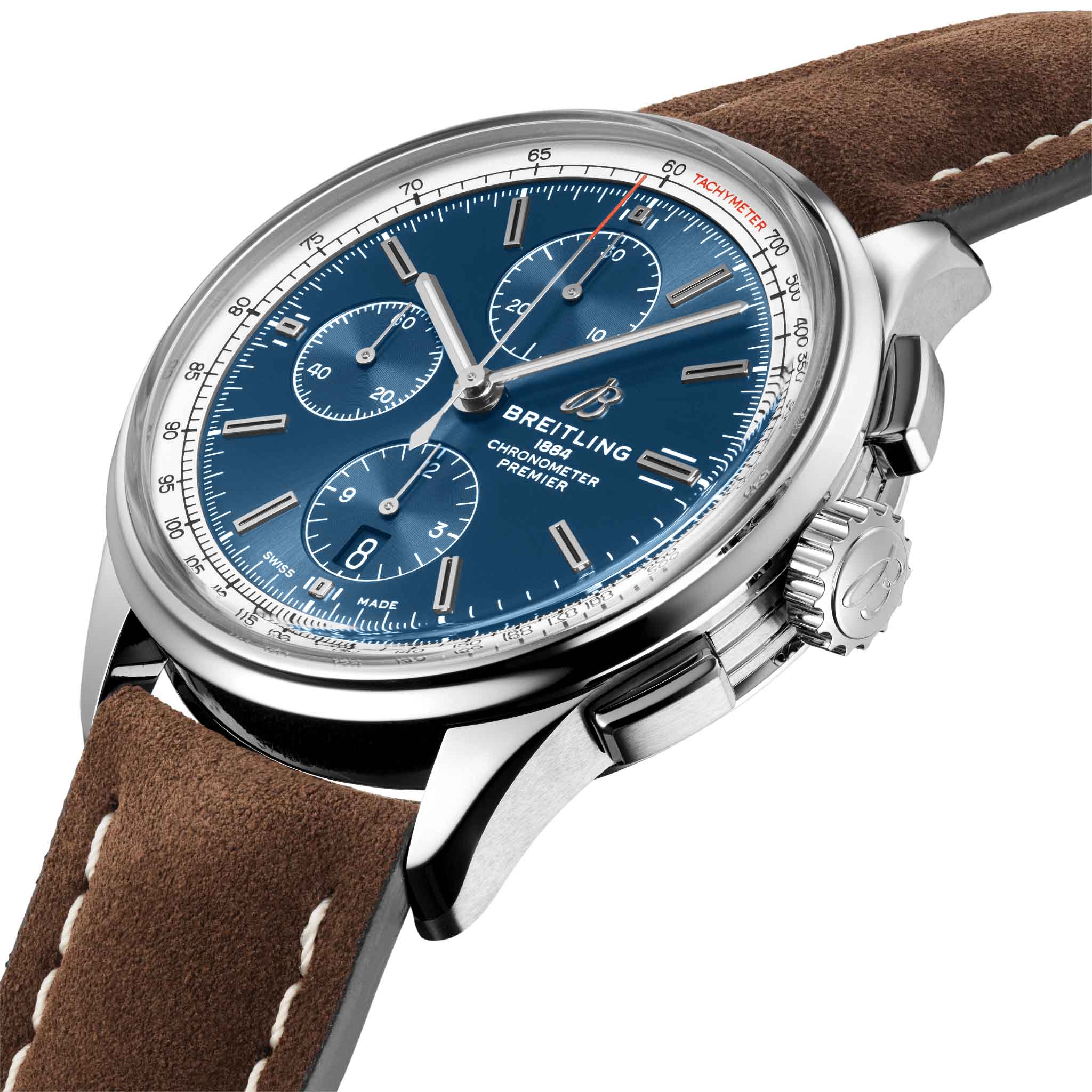 Breitling Breitling Premier Chronograph 42 A13315351C1X1 , наручные мужские часы фото под углом