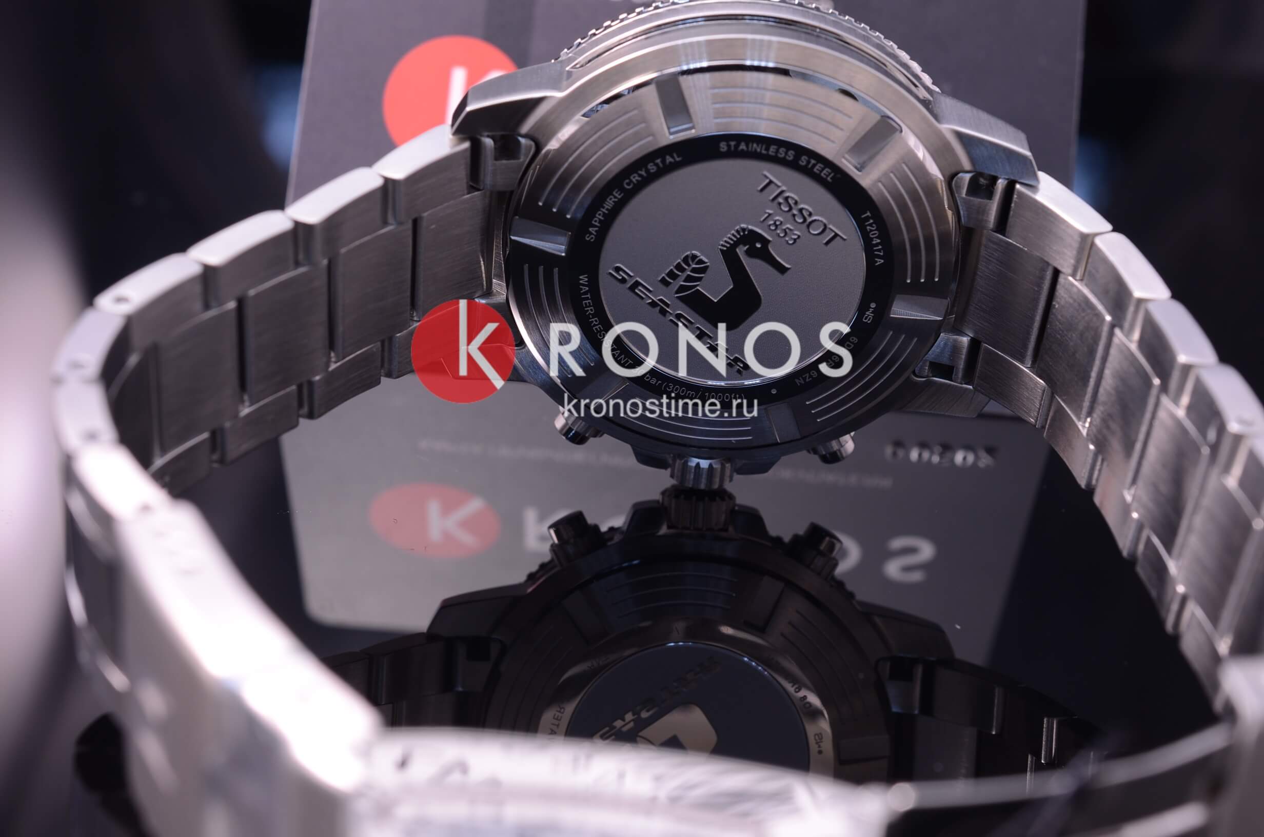 Tissot Tissot Seastar 1000 Chronograph T120.417.11.041.00 Seastar 1000 - задняя крышка сталь металл корпуса, швейцария часы