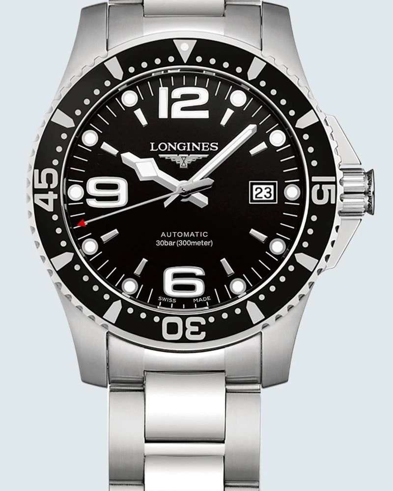 Longines Longines HydroConquest L3.742.4.56.6 механические часы с аксессуарами мужские часы модель L37424566