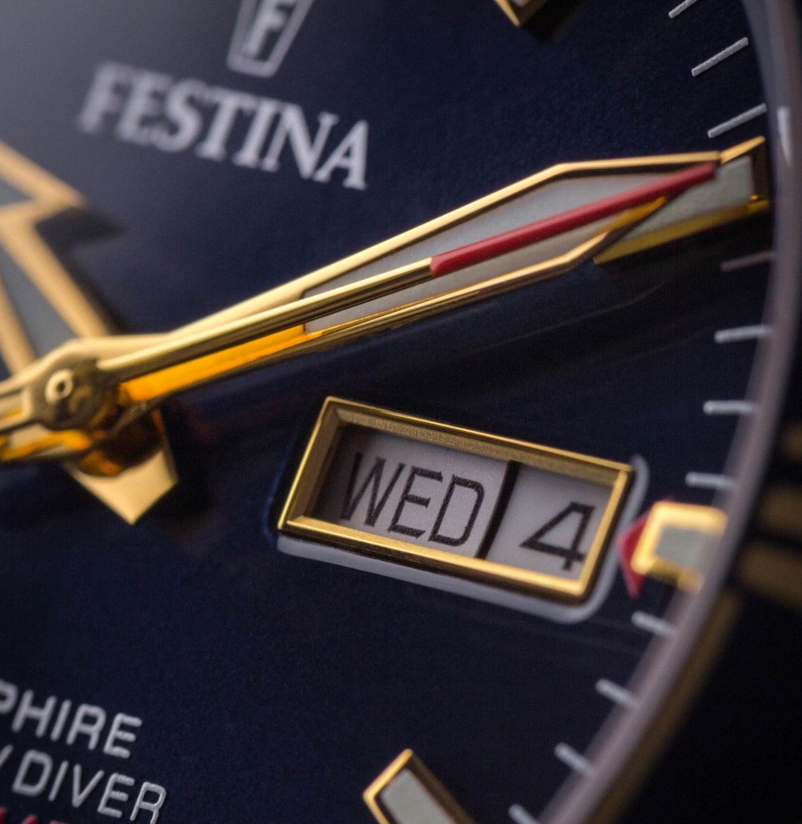 Festina Festina Automatic F20479/2  — детали корпуса и сталь с ip покрытием