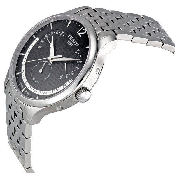 Tissot Tissot Tradition Perpetual Calendar T063.637.11.067.00 Tradition, наручные мужские часы фото под углом