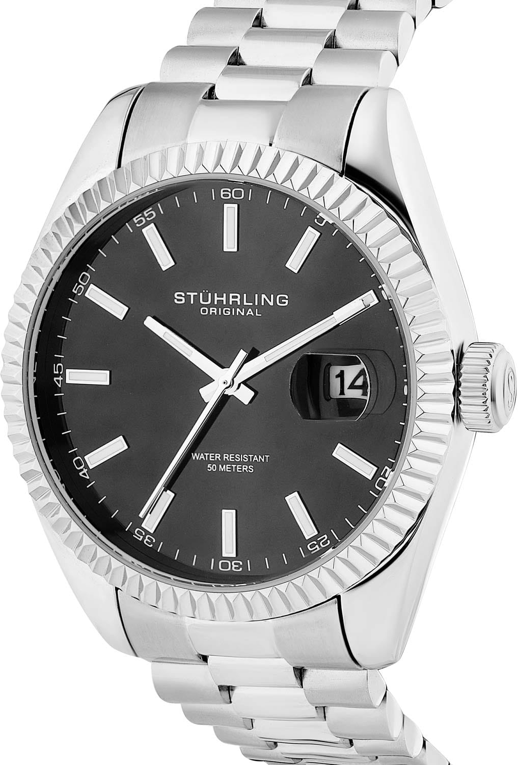 Stuhrling Stuhrling Symphony 3935.3 , наручные мужские часы фото под углом
