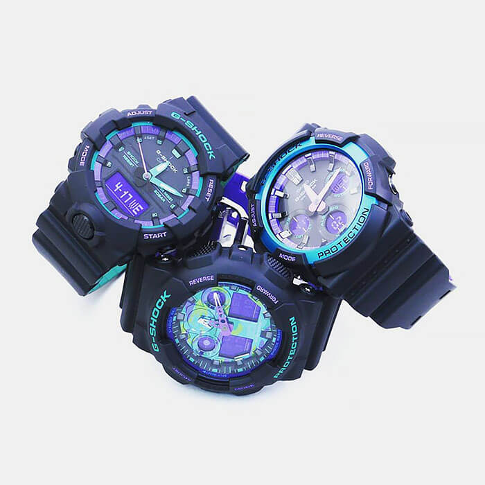 Оригинальные часы Casio Casio G-Shock GA-800BL-1A в фирменной упаковке от производителя