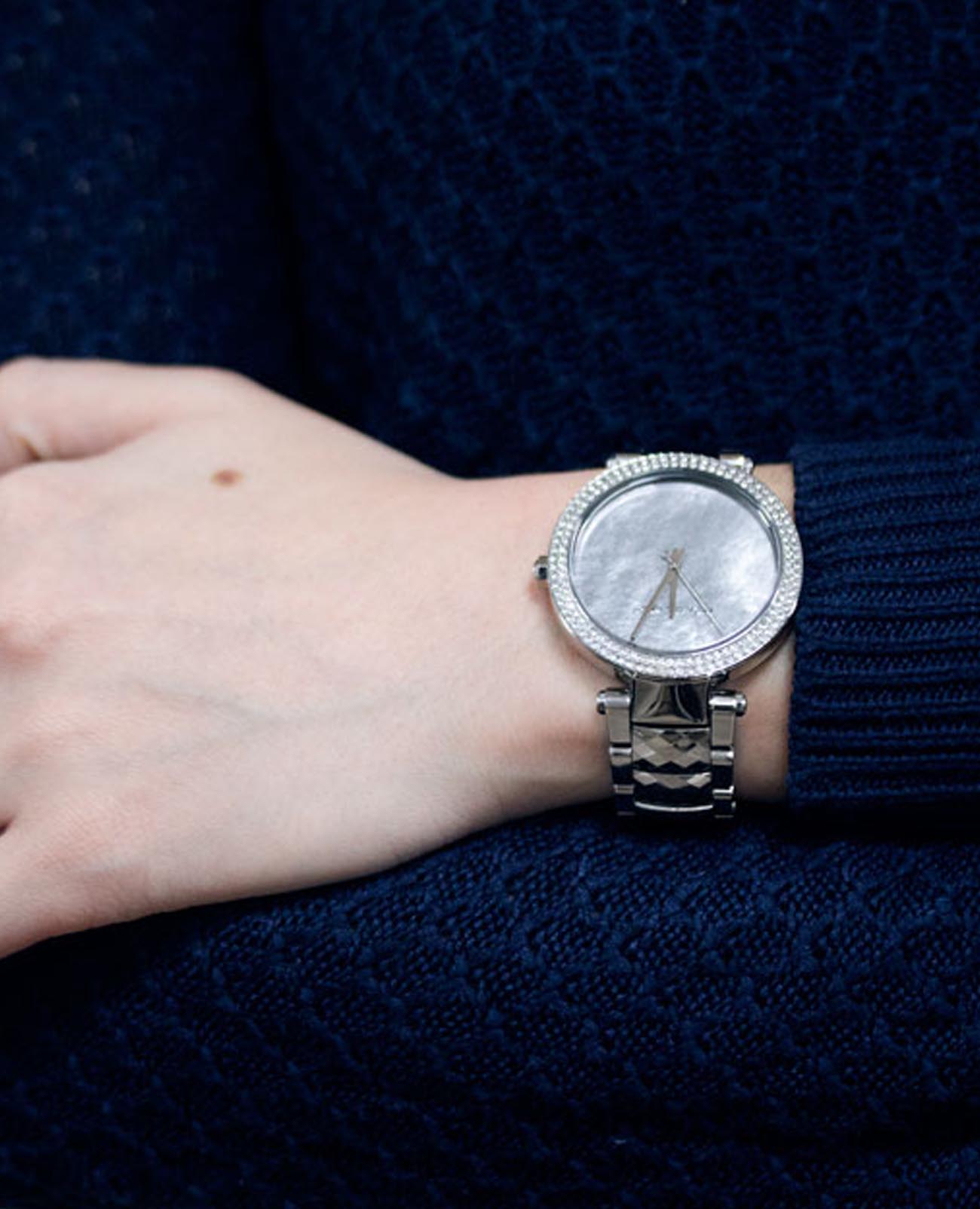 Michael Kors Michael Kors Parker MK6424 , наручные женские часы фото под углом