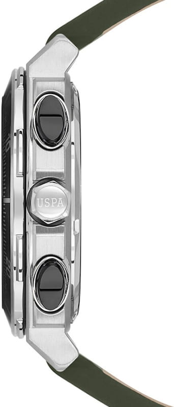 U.S. Polo Assn. U.S. Polo Assn. Crossing USPA1092-01 , наручные мужские часы фото под углом