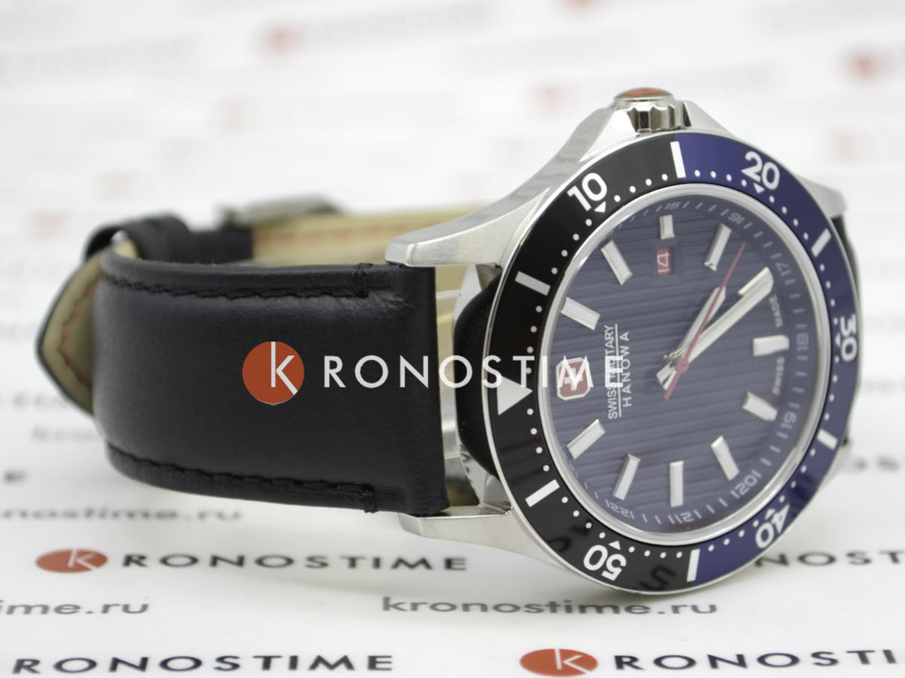 Swiss Military Hanowa Swiss Military Hanowa Flagship X SMWGB2100606 кварцевые мужские часы часы крупный план черный циферблата