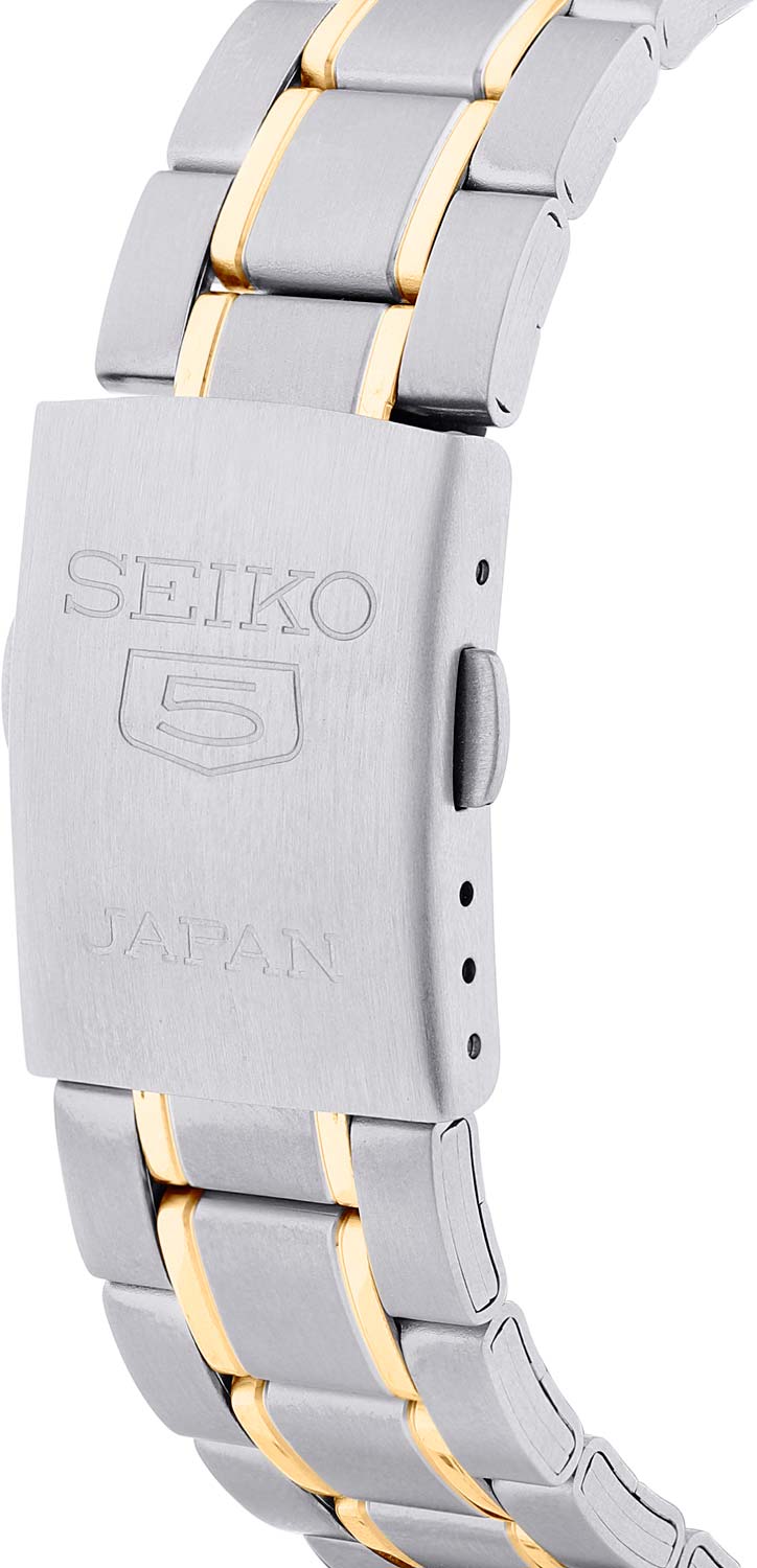 Seiko Seiko 5 Regular SNKE54J1 мужские часы белый циферблат на запястье