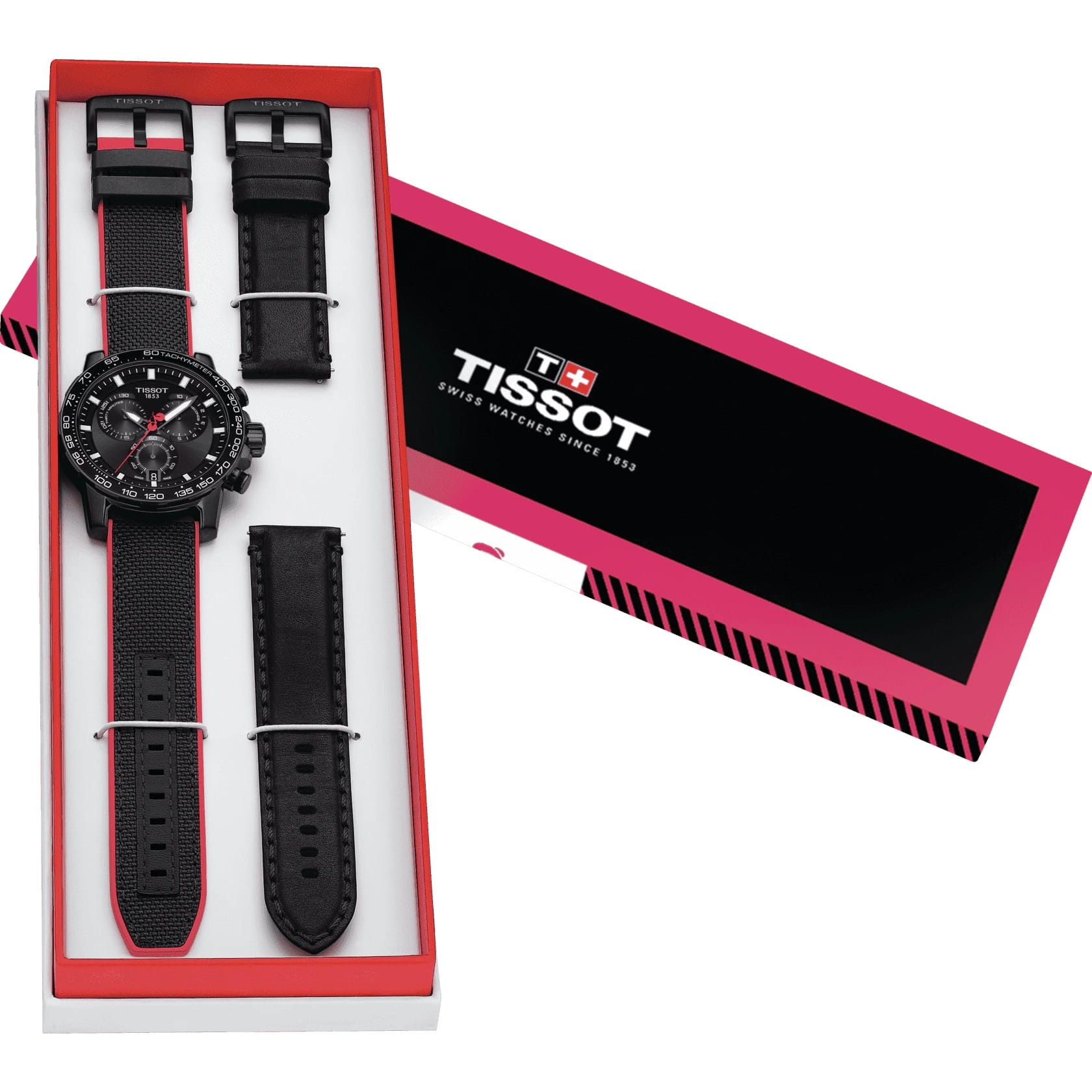 Tissot T1256173705100 мужские часы застежка крупным планом