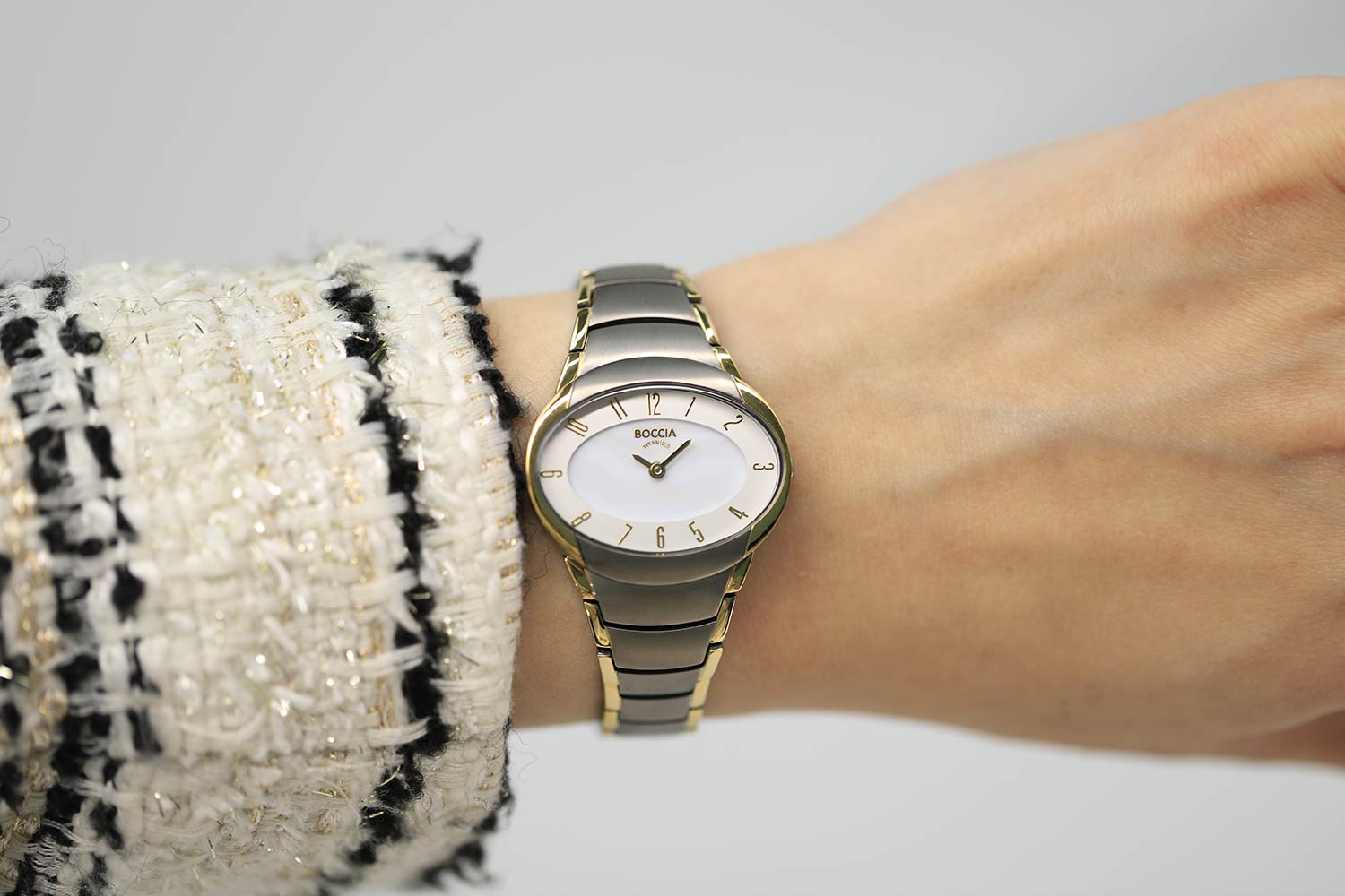 Boccia Titanium Boccia Titanium 3255-04 , наручные женские часы фото под углом