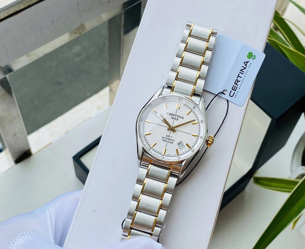 Certina Certina C006.407.22.031.00 мужские часы серебристый циферблат на запястье