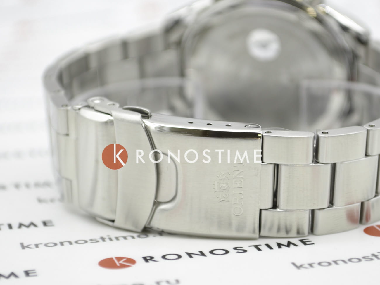 Orient Orient Chronograph RA-TX0202B (RN-TX0202B)  - задняя крышка сталь металл корпуса, япония часы