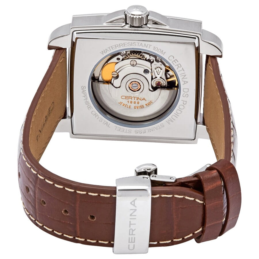 Certina Certina DS Podium C001.507.16.037.00, ds podium швейцария мужские часы на браслете кожаный боковой вид