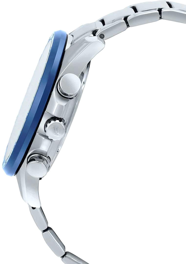 Casio Casio Edifice EQS-900DB-2AVUDF (EQS-900DB-2A) мужские часы синий циферблат на запястье