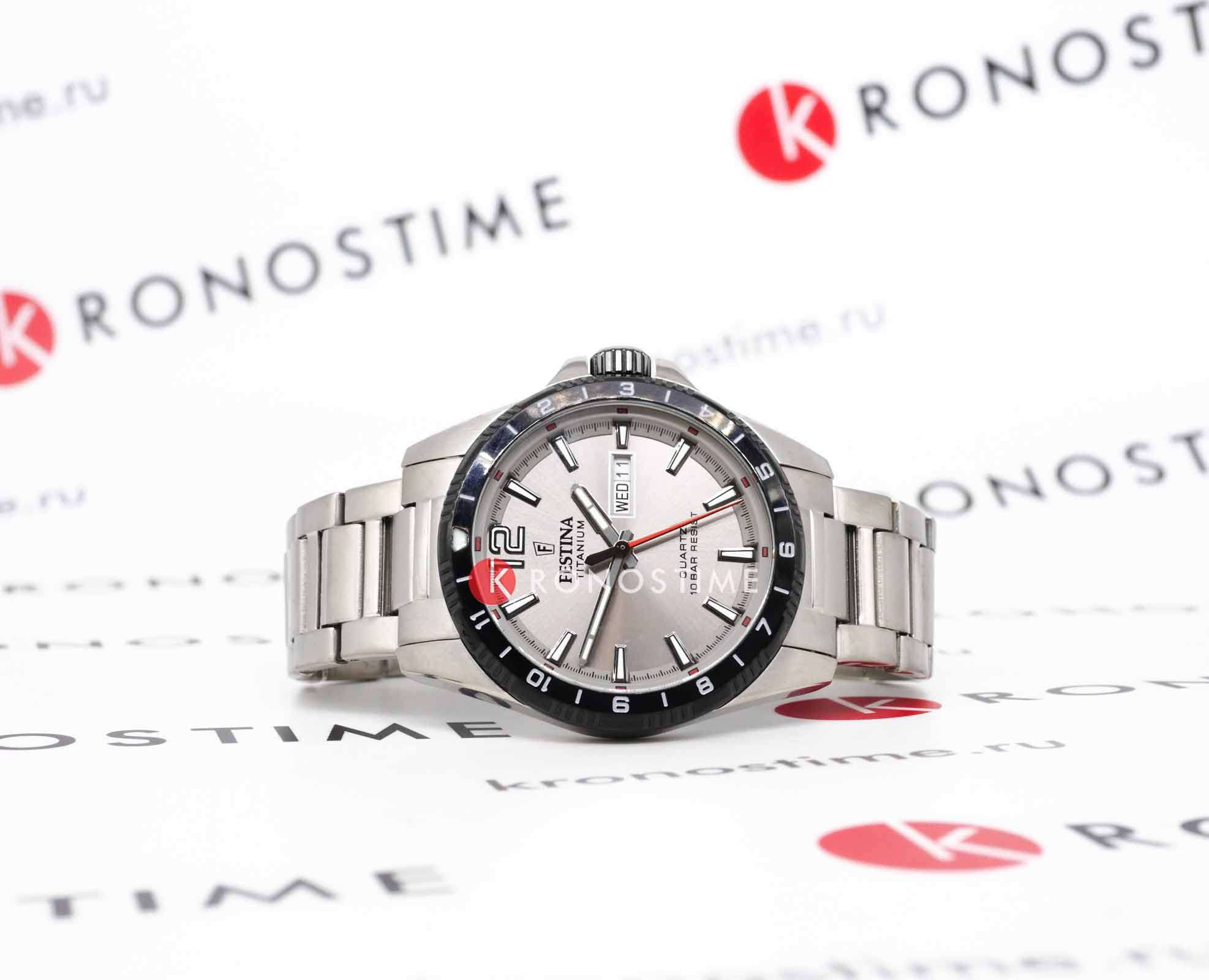 Festina Festina Titanium F20698/1 , наручные мужские часы фото под углом