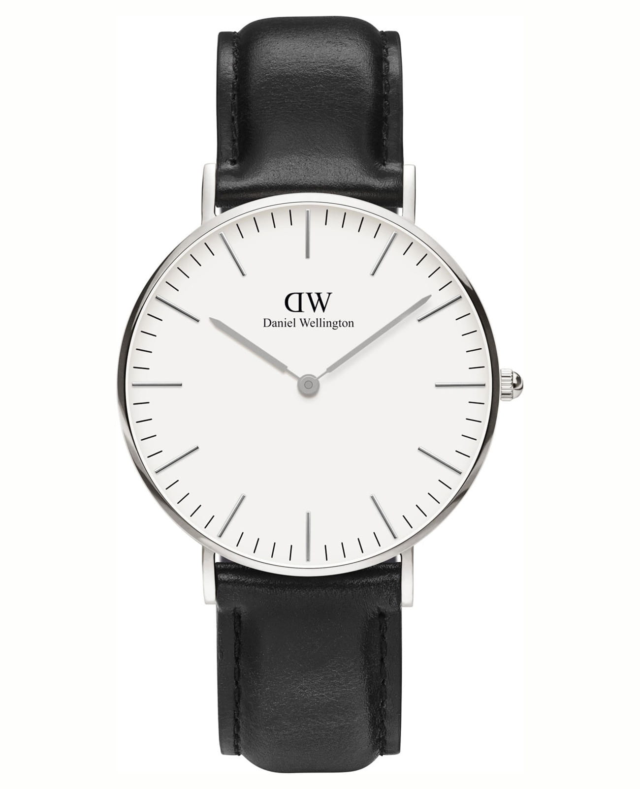 Daniel Wellington Daniel Wellington Classic Sheffield DW00100053  DW00100053 кварцевые женские часы белый циферблат, браслет кожаный — вид спереди