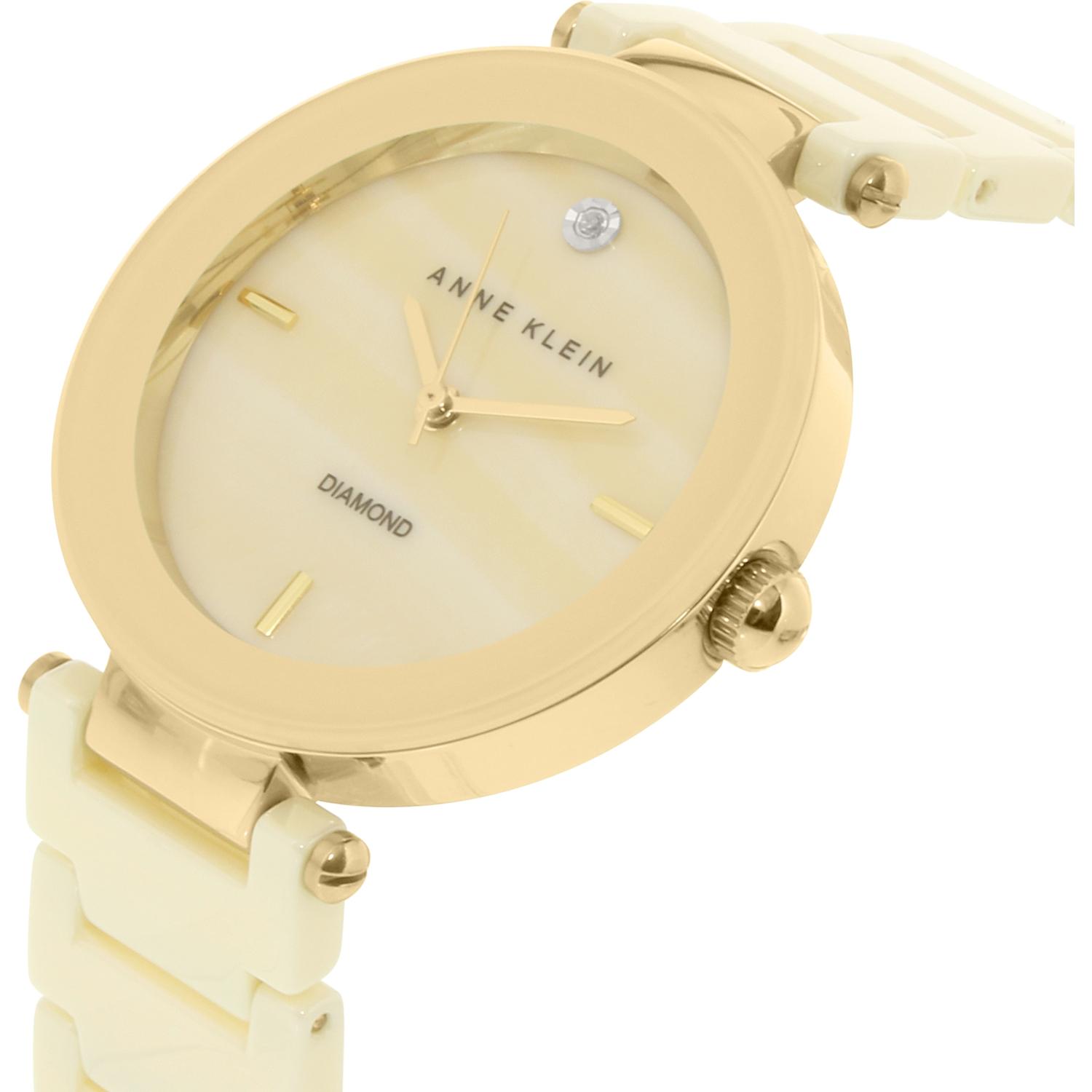 Anne Klein Anne Klein Diamond  1018IVGB , наручные женские часы фото под углом