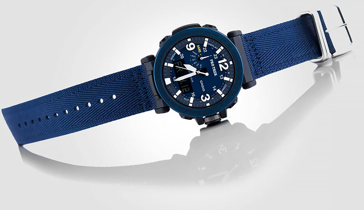 Оригинальные часы Casio Casio Pro Trek PRG-600YB-2 кварцевые калибр механизма  общий вид