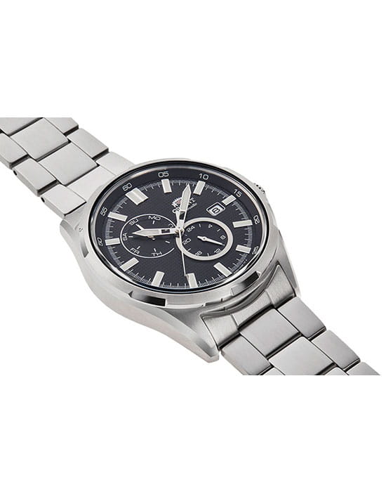 Orient Orient RA-AK0602B1 (RN-AK0602B) механические мужские часы часы крупный план черный циферблата