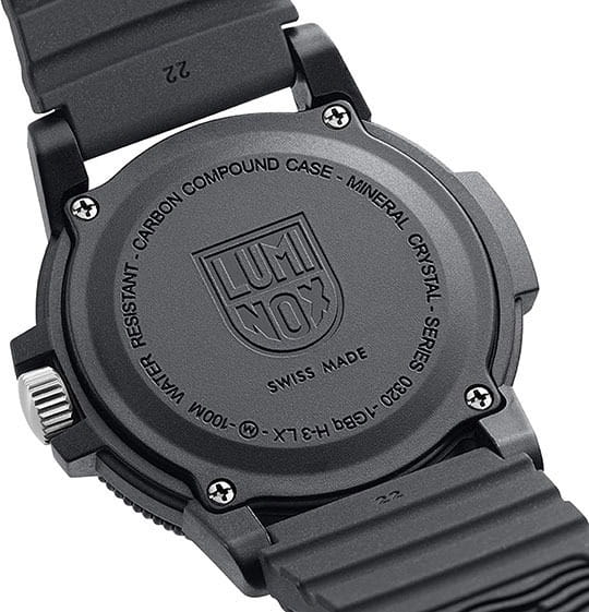 Luminox Luminox Leatherback Sea Turtle XS.0333 мужские часы черный циферблат на запястье