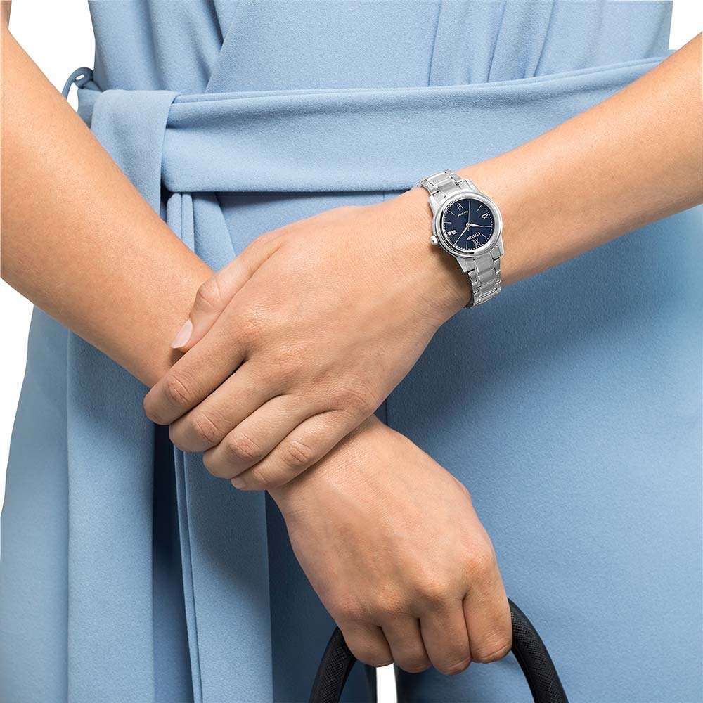 Citizen Citizen Eco-Drive FE1220-89L, eco-drive япония женские часы на браслете нержавеющая сталь боковой вид