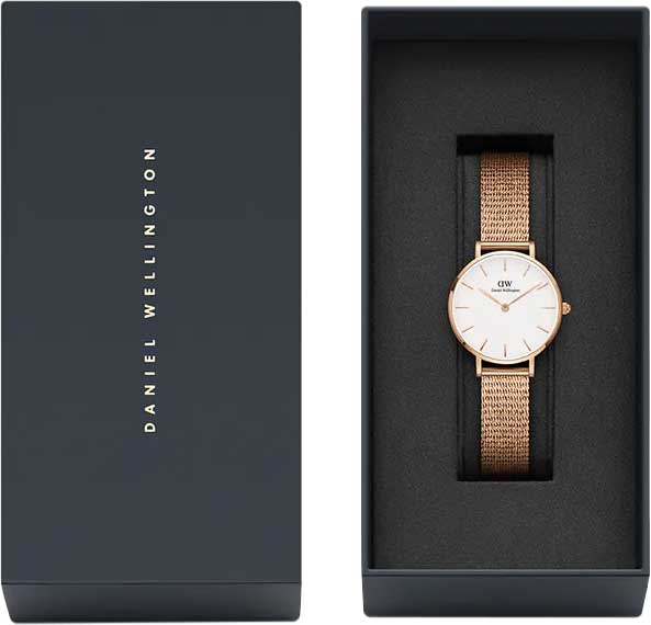 Оригинальные часы Daniel Wellington Daniel Wellington Petite Melrose DW00100523 кварцевые калибр механизма  общий вид