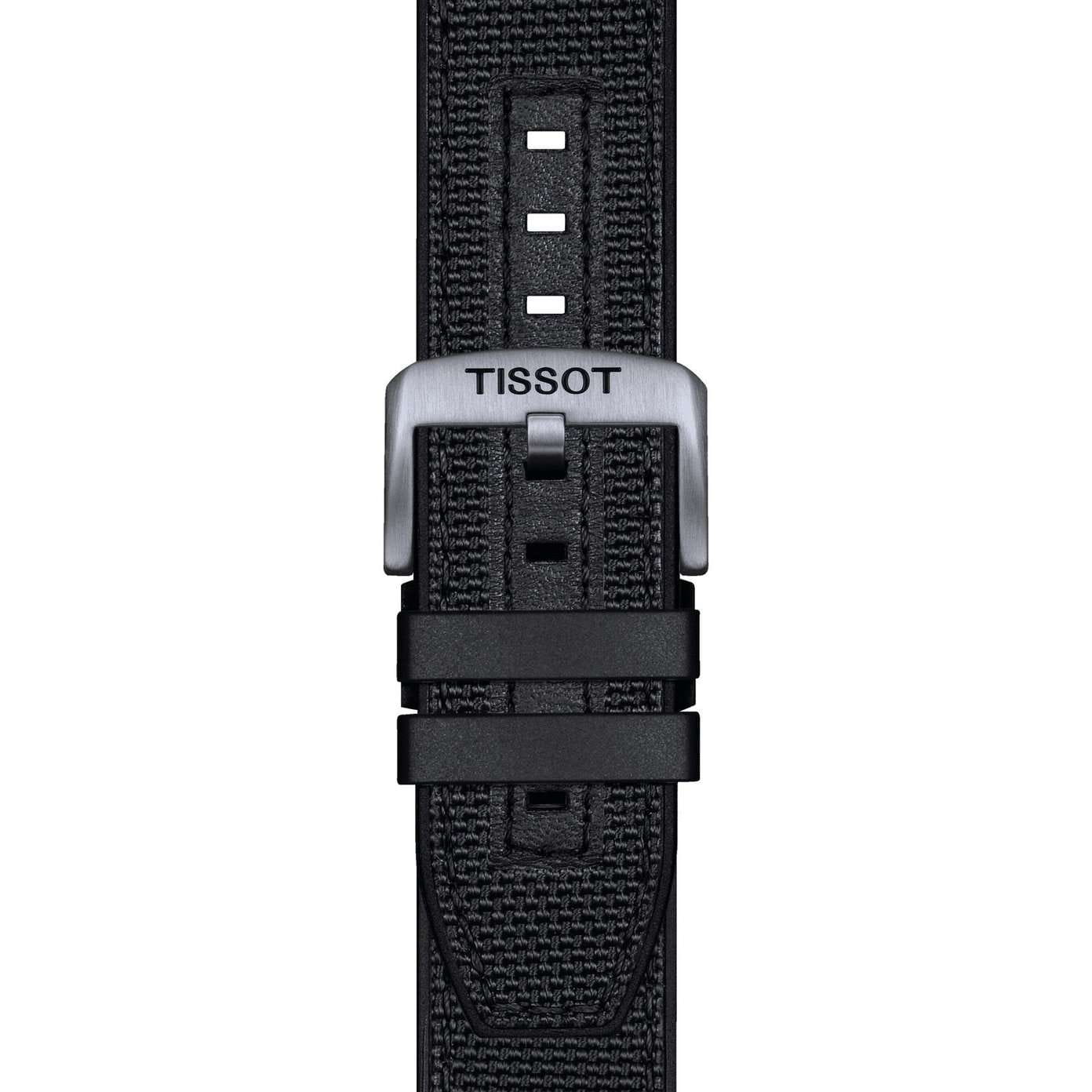 Tissot T1256171705102 мужские часы застежка крупным планом