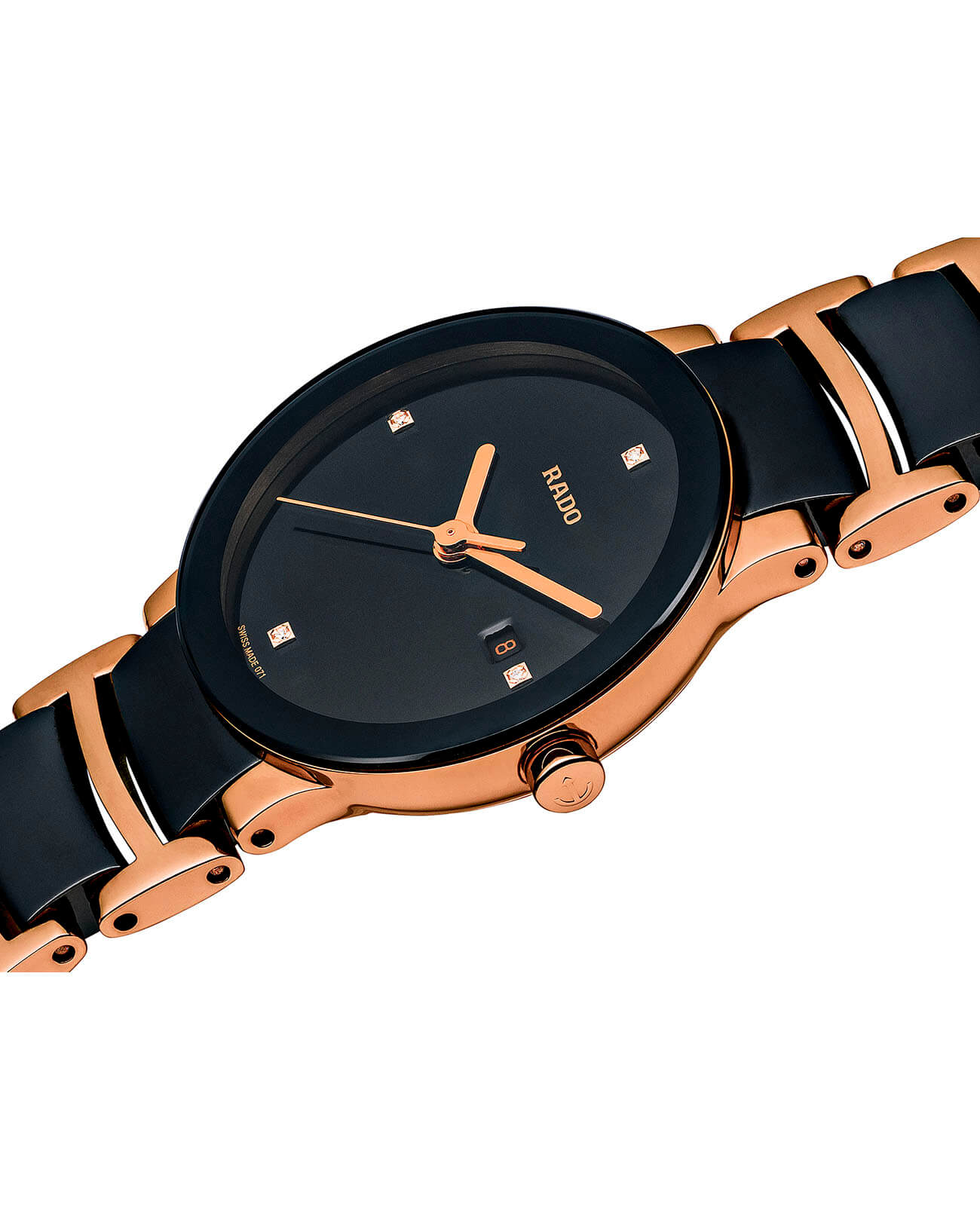 Rado Rado Centrix Diamonds R30555712  - задняя крышка сталь керамика металл корпуса, швейцария часы