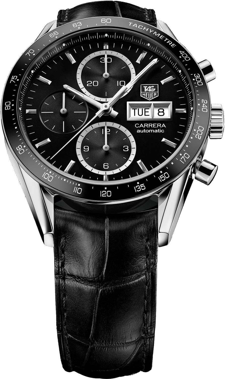 Оригинальные часы TAG Heuer TAG Heuer Carrera CV201AG.FC6266 механические калибр механизма calibre 16 общий вид
