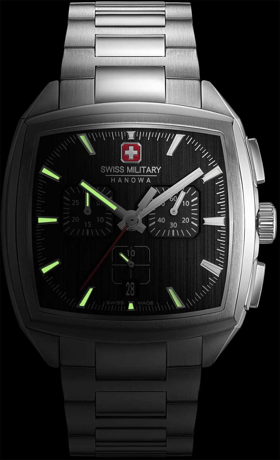 Swiss Military Hanowa Swiss Military Hanowa Starlight SMWGI0004301  — детали корпуса и нержавеющая сталь