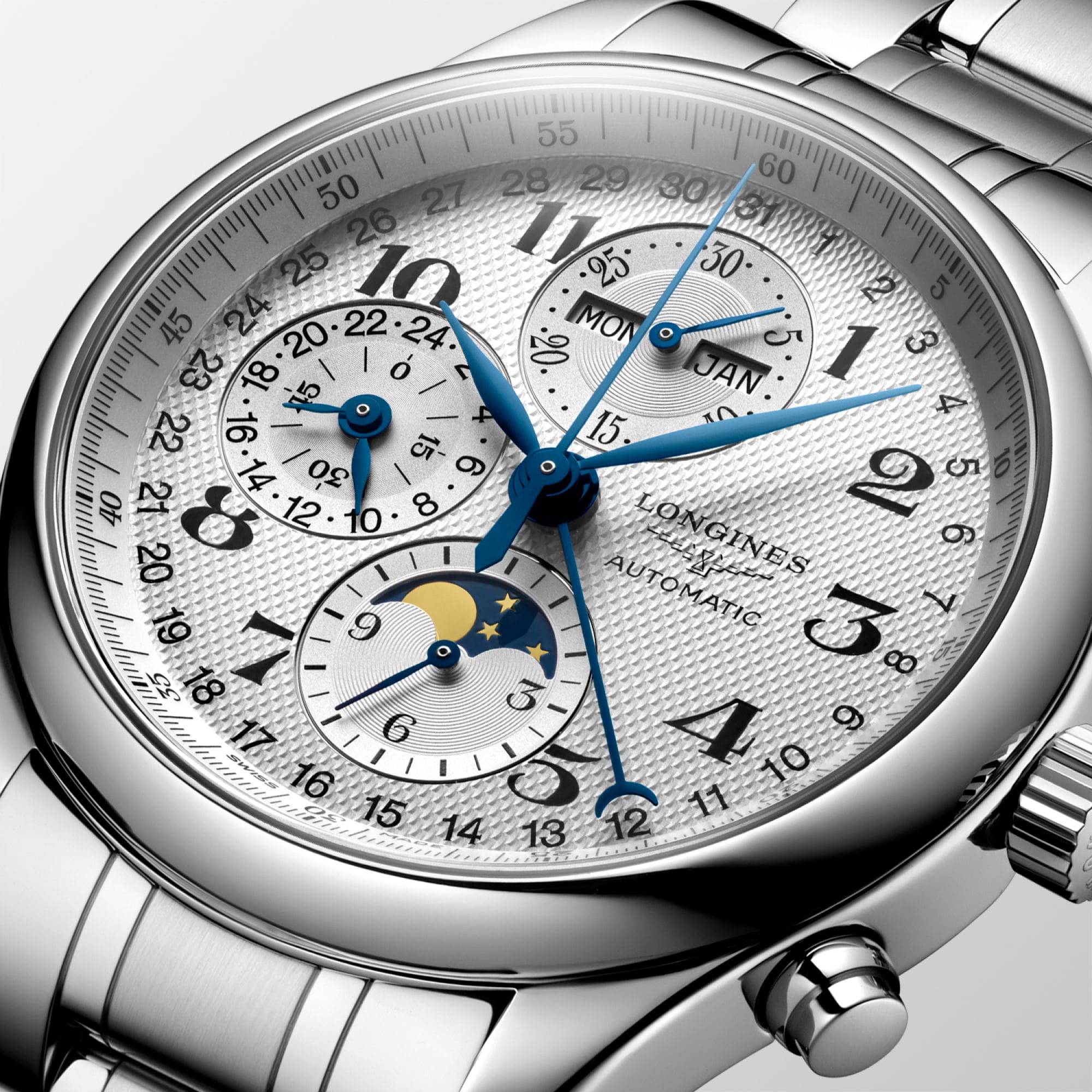 Longines Longines Master Collection L2.773.4.78.6  - задняя крышка металл сталь корпуса, швейцария часы